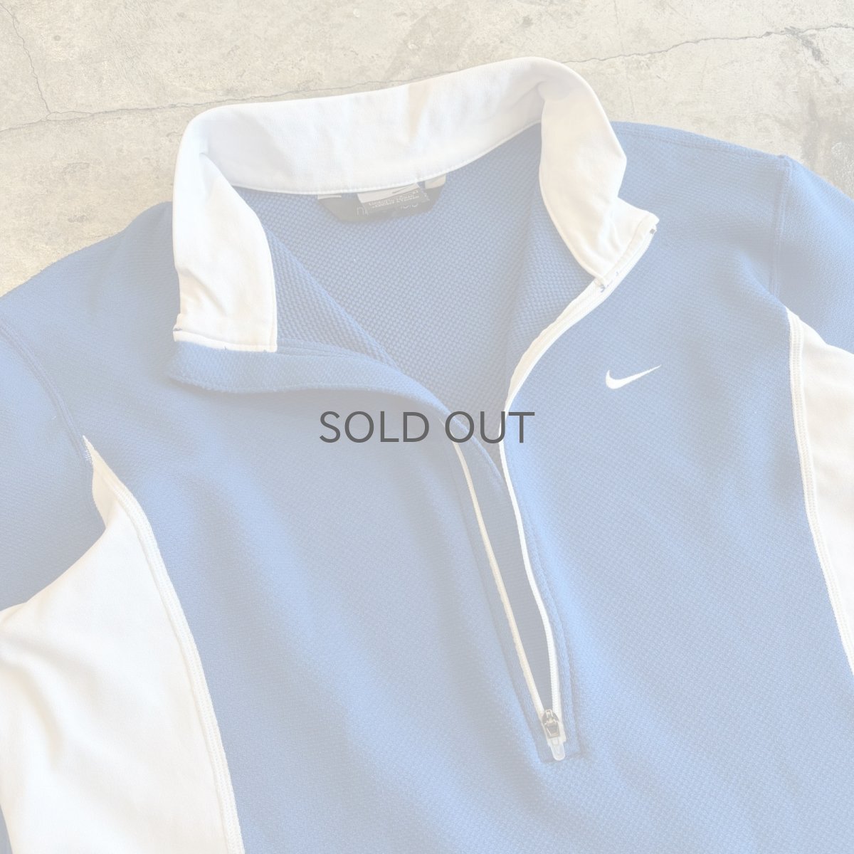 画像8: 【NIKE】BI COLOR DESIGN HALF ZIP SPHERE L/S TOPS / Ladies L (8)