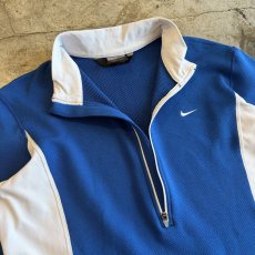 画像8: 【NIKE】BI COLOR DESIGN HALF ZIP SPHERE L/S TOPS / Ladies L (8)