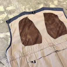 画像9: MESH SWITCHED MULTI POCKET ZIP UP VEST / Mens XL (9)
