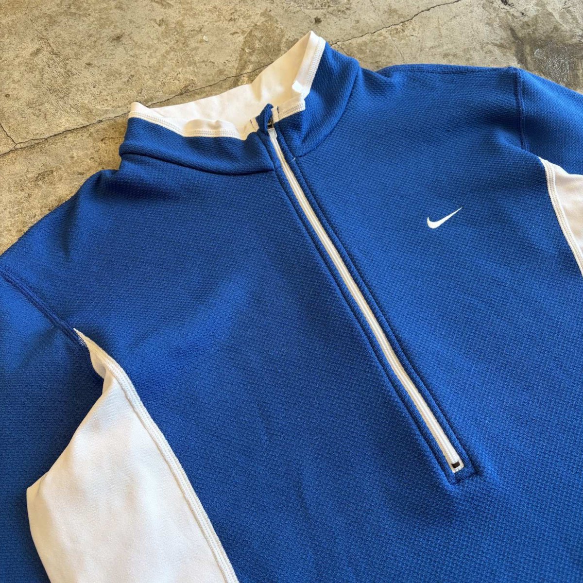 画像3: 【NIKE】BI COLOR DESIGN HALF ZIP SPHERE L/S TOPS / Ladies L (3)