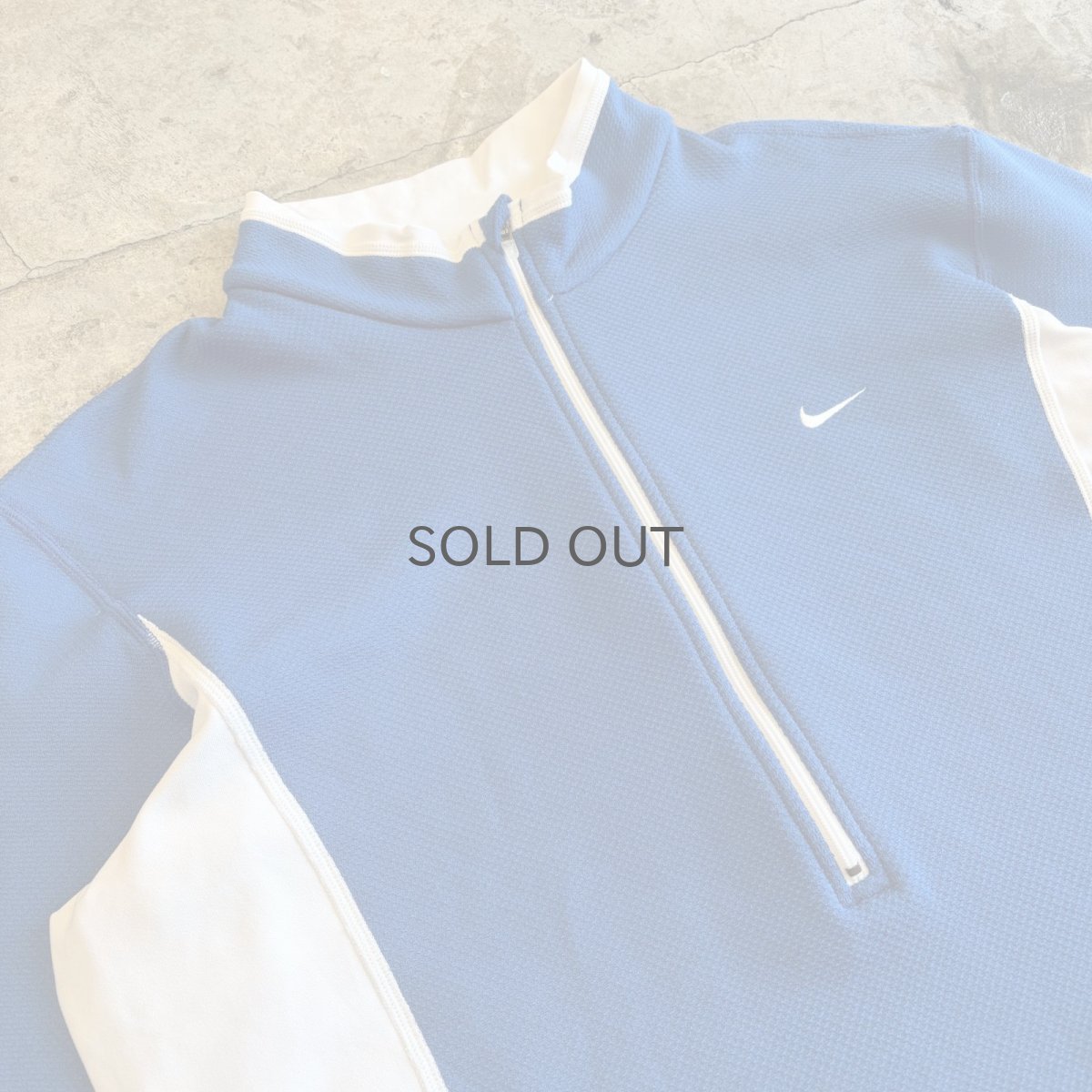 画像3: 【NIKE】BI COLOR DESIGN HALF ZIP SPHERE L/S TOPS / Ladies L (3)