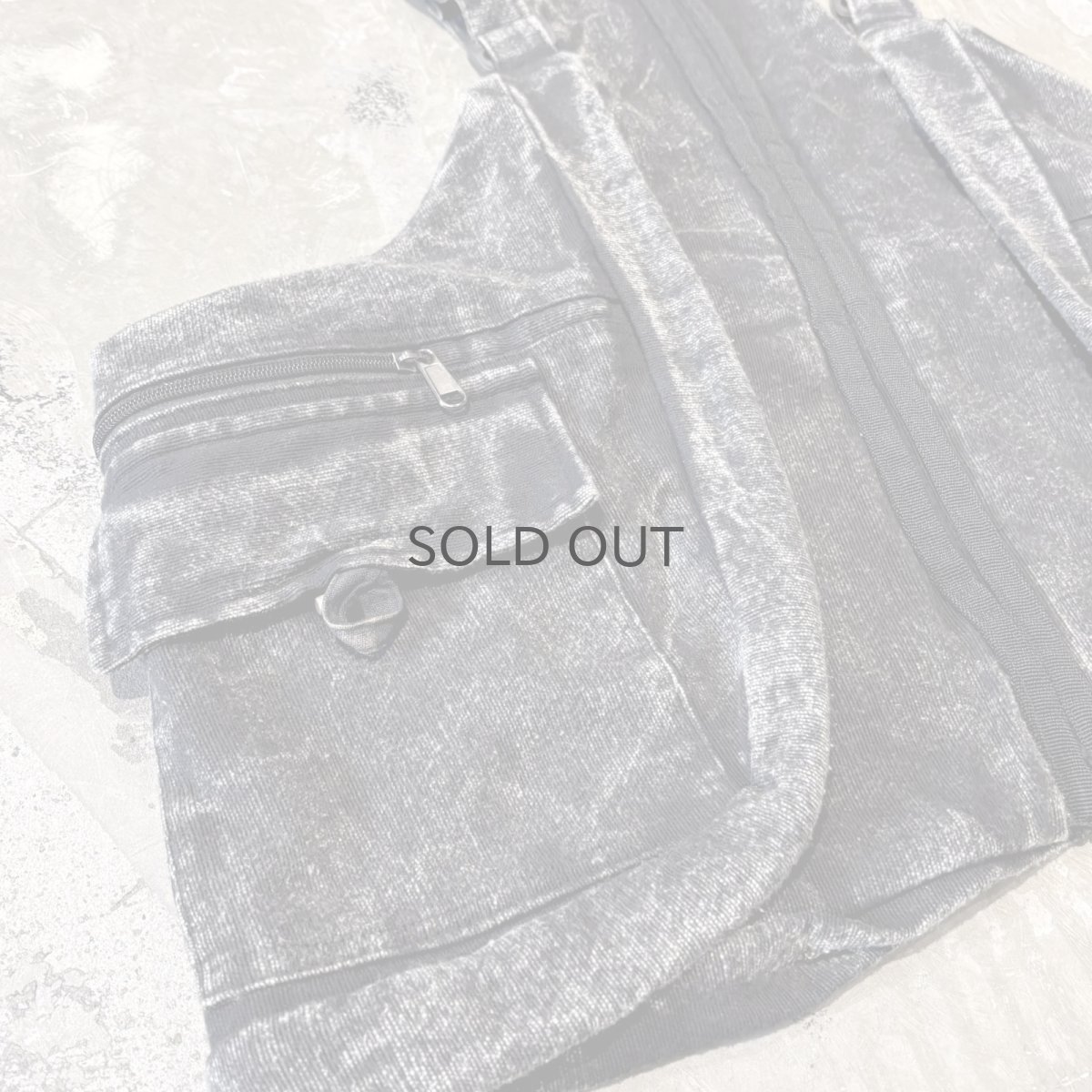 画像5: MULTI POCKET OVERALL STYLE VEST / Mens L (5)