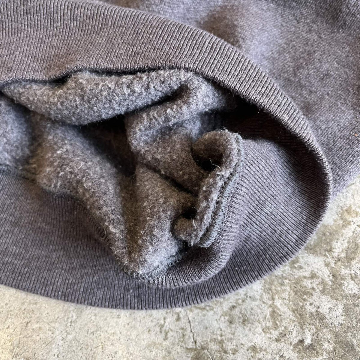 画像5: GREY COLOR RAGLAN SLEEVE DESIGN L/S SWEAT / Ladies L(XL) / MADE IN USA (5)