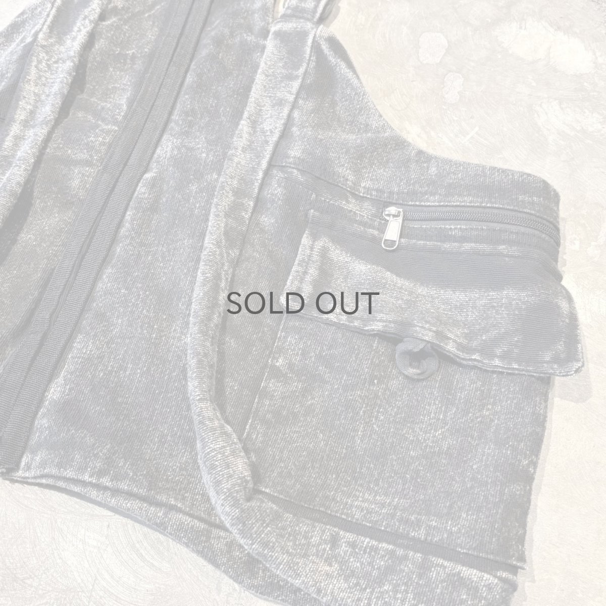 画像6: MULTI POCKET OVERALL STYLE VEST / Mens L (6)