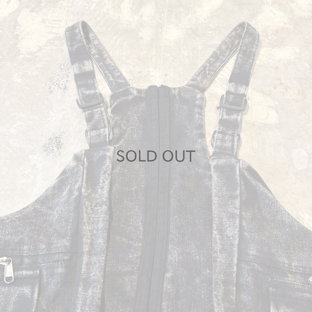 画像10: MULTI POCKET OVERALL STYLE VEST / Mens L (10)