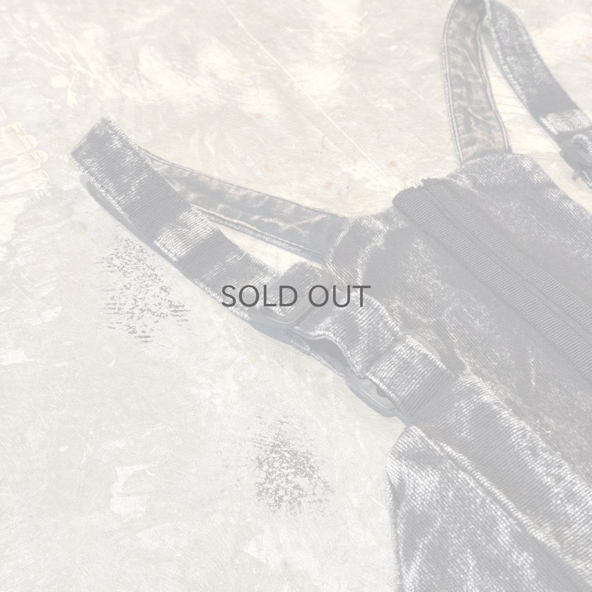 画像7: MULTI POCKET OVERALL STYLE VEST / Mens L (7)