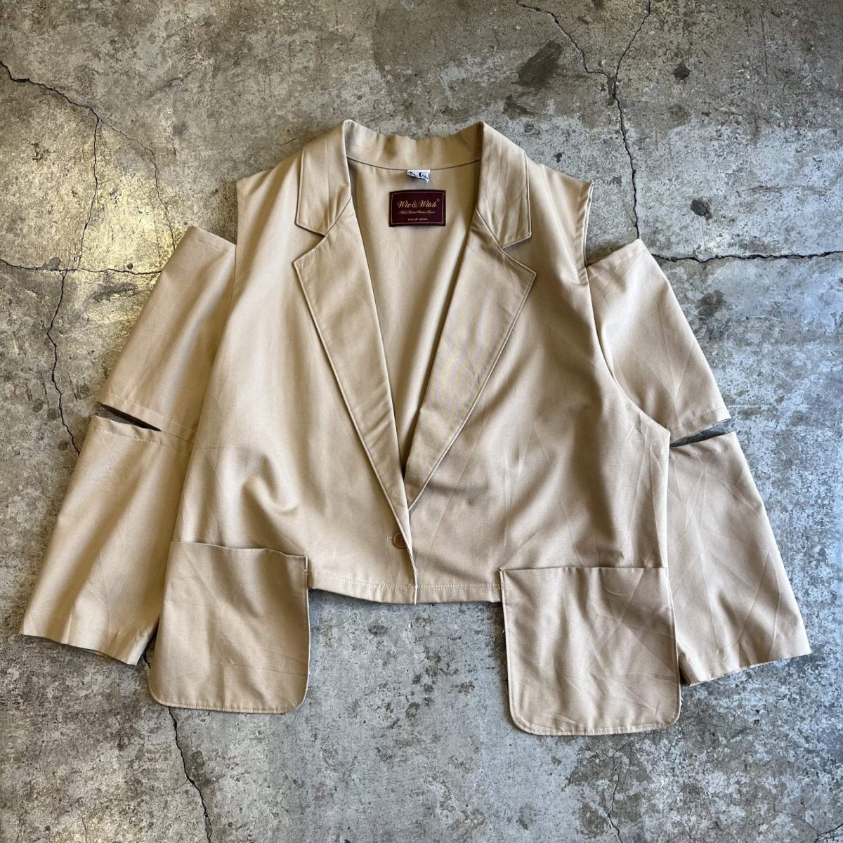 画像1: 【Wiz&Witch】"TRANSFORM" LIGHT TAYLOR JACKET / OS (1)