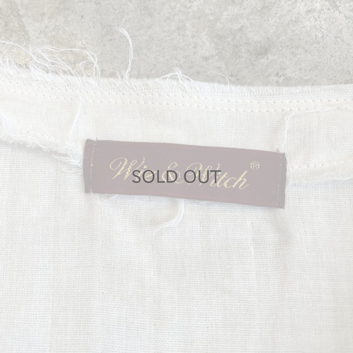 画像12: 【Wiz&Witch】"MOS" LONG SLEEVE TOPS / OS / WHITE (12)