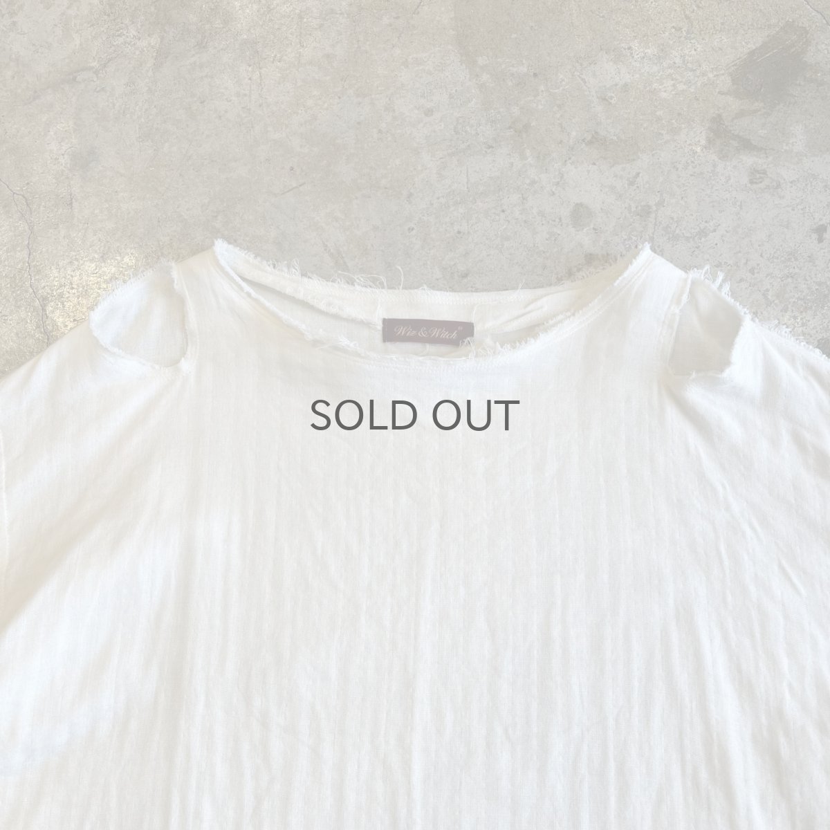 画像8: 【Wiz&Witch】"MOS" LONG SLEEVE TOPS / OS / WHITE (8)