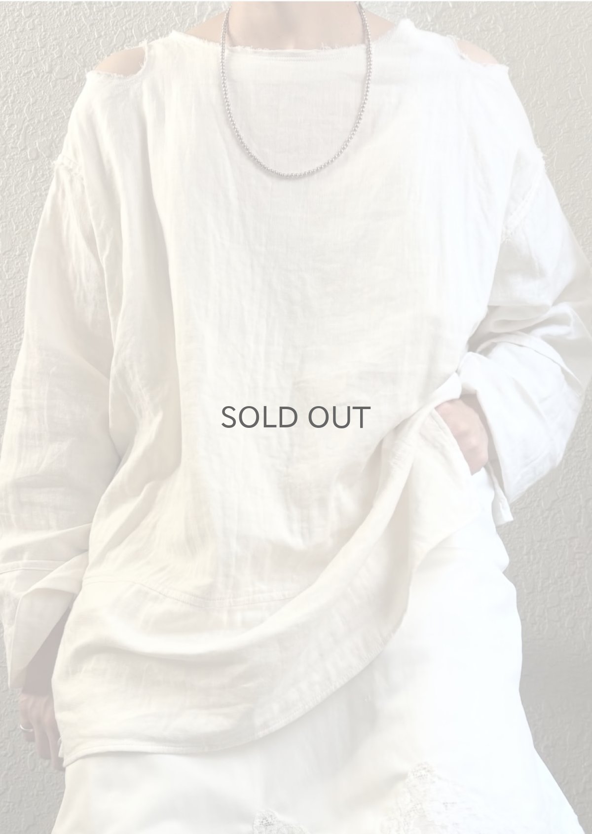 画像14: 【Wiz&Witch】"MOS" LONG SLEEVE TOPS / OS / WHITE (14)