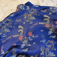 画像8: ALL OVER PATTERN DESIGN CHINA JACKET / Ladies M~L (8)