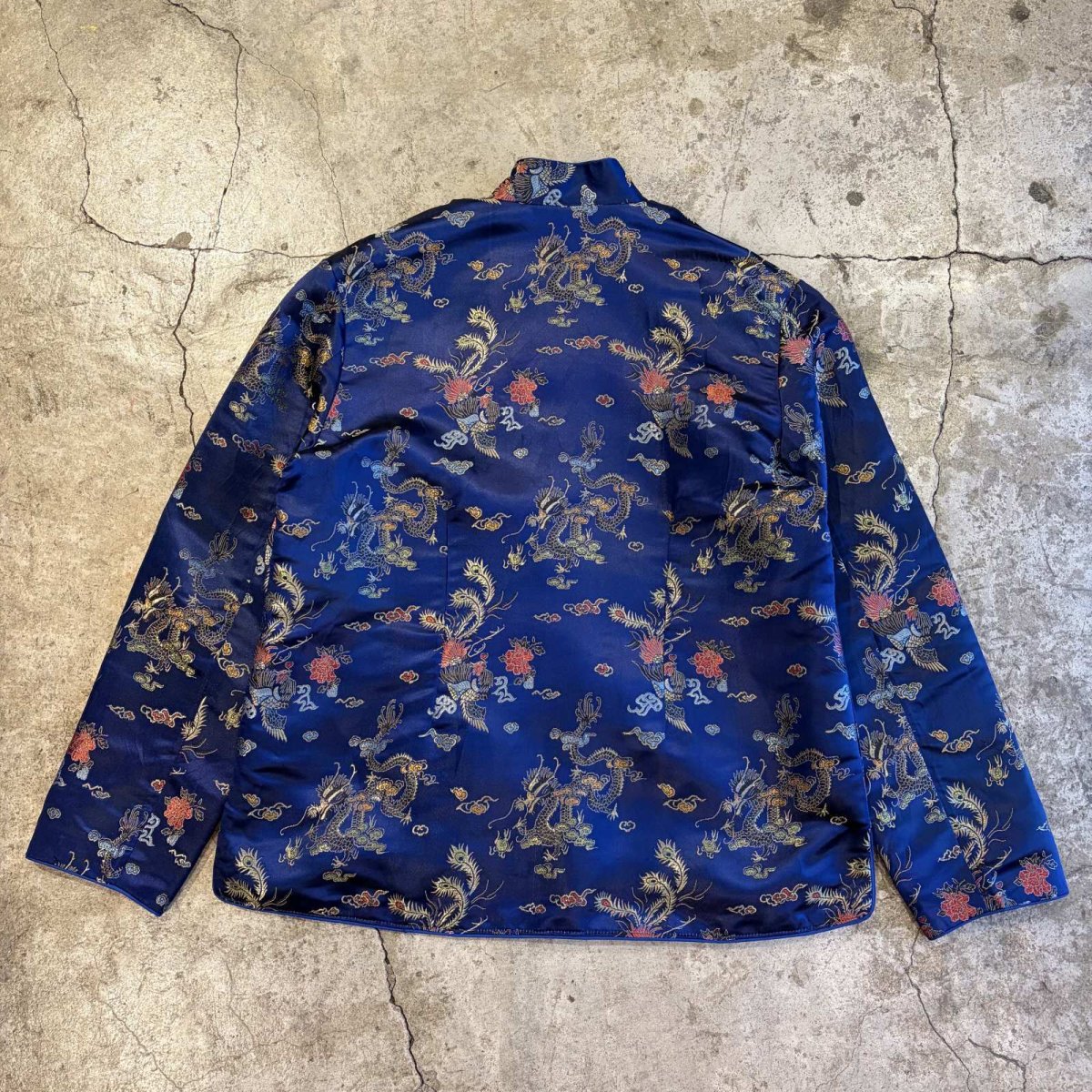画像2: ALL OVER PATTERN DESIGN CHINA JACKET / Ladies M~L (2)