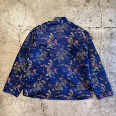 画像2: ALL OVER PATTERN DESIGN CHINA JACKET / Ladies M~L (2)