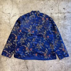 画像1: ALL OVER PATTERN DESIGN CHINA JACKET / Ladies M~L (1)