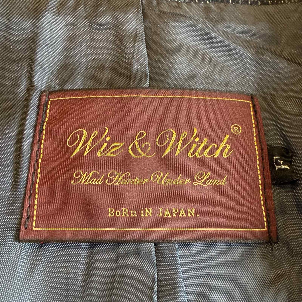 画像13: 【Wiz&Witch】"UNITED" SPORTY WRAP TAYLOR JACKET / OS (13)