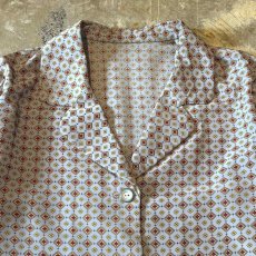 画像10: ALL OVER PATTERN L/S PAJAMA SHIRT / Mens M (10)