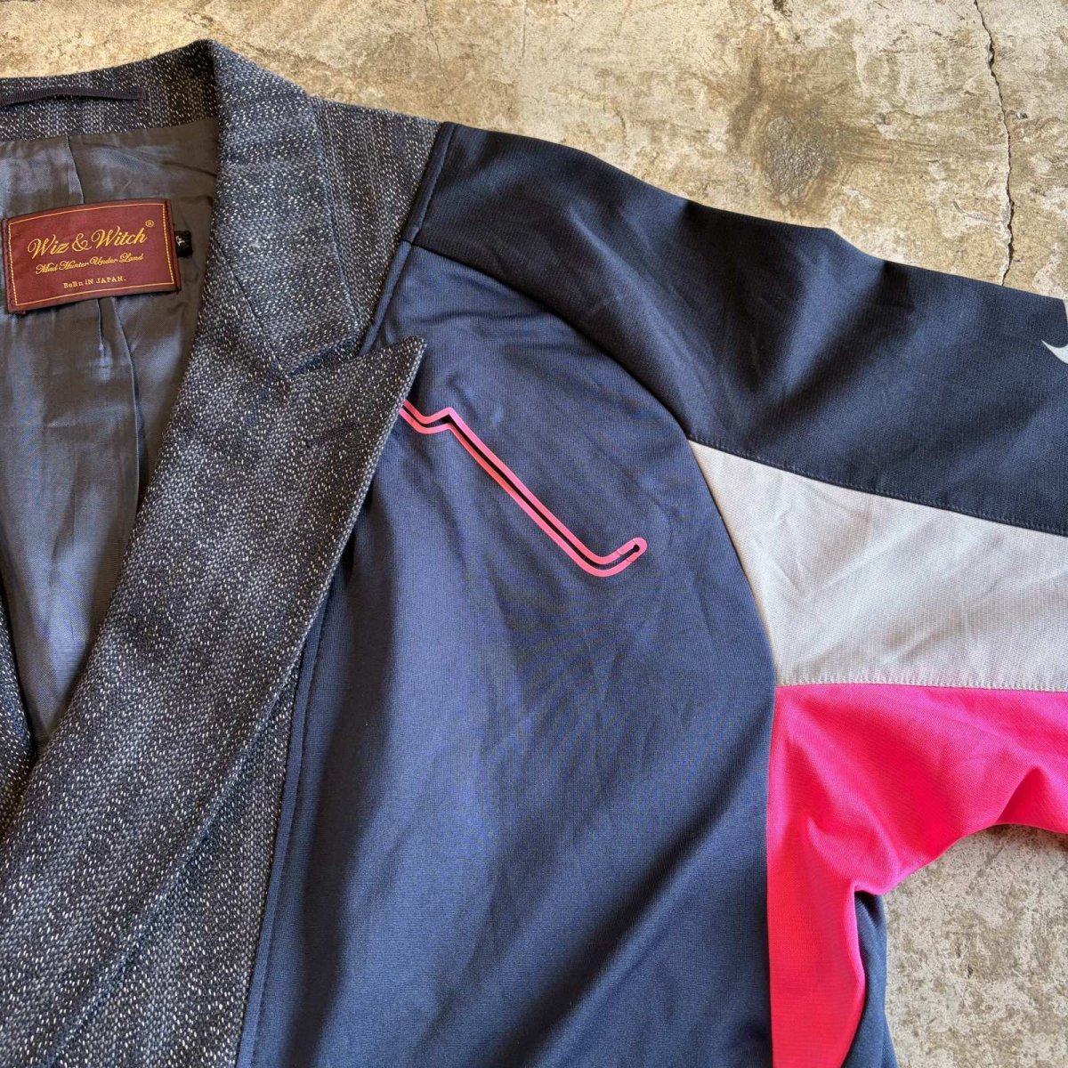 画像7: 【Wiz&Witch】"UNITED" SPORTY WRAP TAYLOR JACKET / OS (7)
