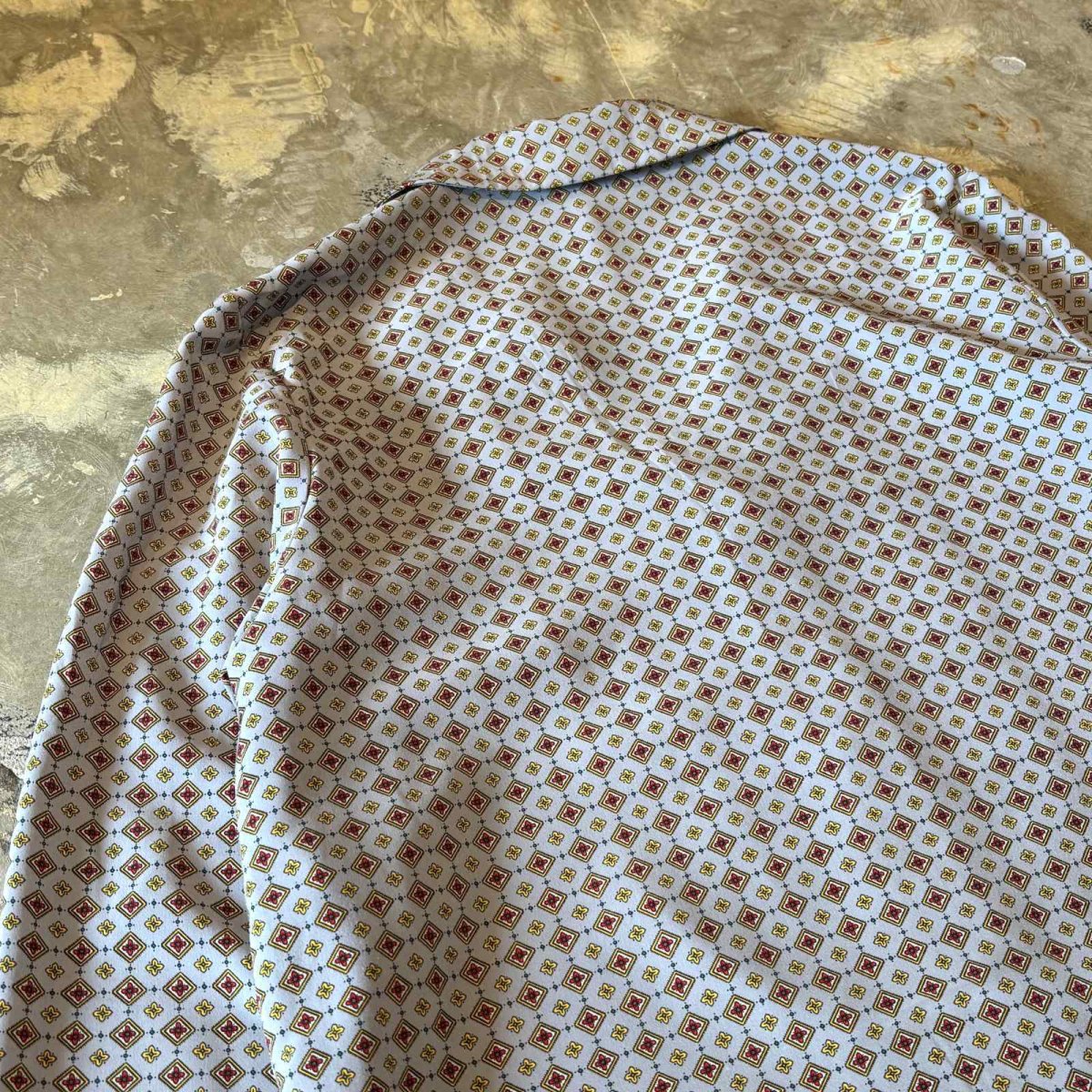 画像8: ALL OVER PATTERN L/S PAJAMA SHIRT / Mens M (8)