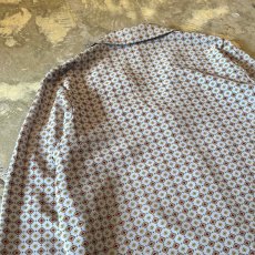 画像8: ALL OVER PATTERN L/S PAJAMA SHIRT / Mens M (8)