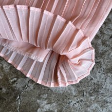 画像6: ALL OVER PLEATS DESIGN PINK COLOR CAMISOLE / Ladies M (6)