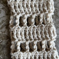 画像8: 【Wiz&Witch】×"ANNDE TSUKTTE" ONE OFF HAND KNIT LOOSE TOPS / OS (8)