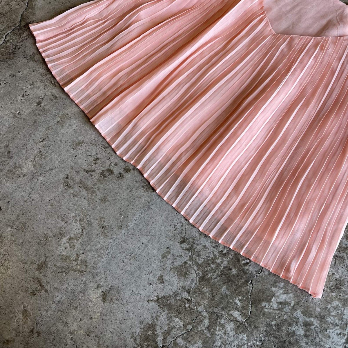 画像5: ALL OVER PLEATS DESIGN PINK COLOR CAMISOLE / Ladies M (5)