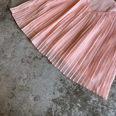 画像5: ALL OVER PLEATS DESIGN PINK COLOR CAMISOLE / Ladies M (5)