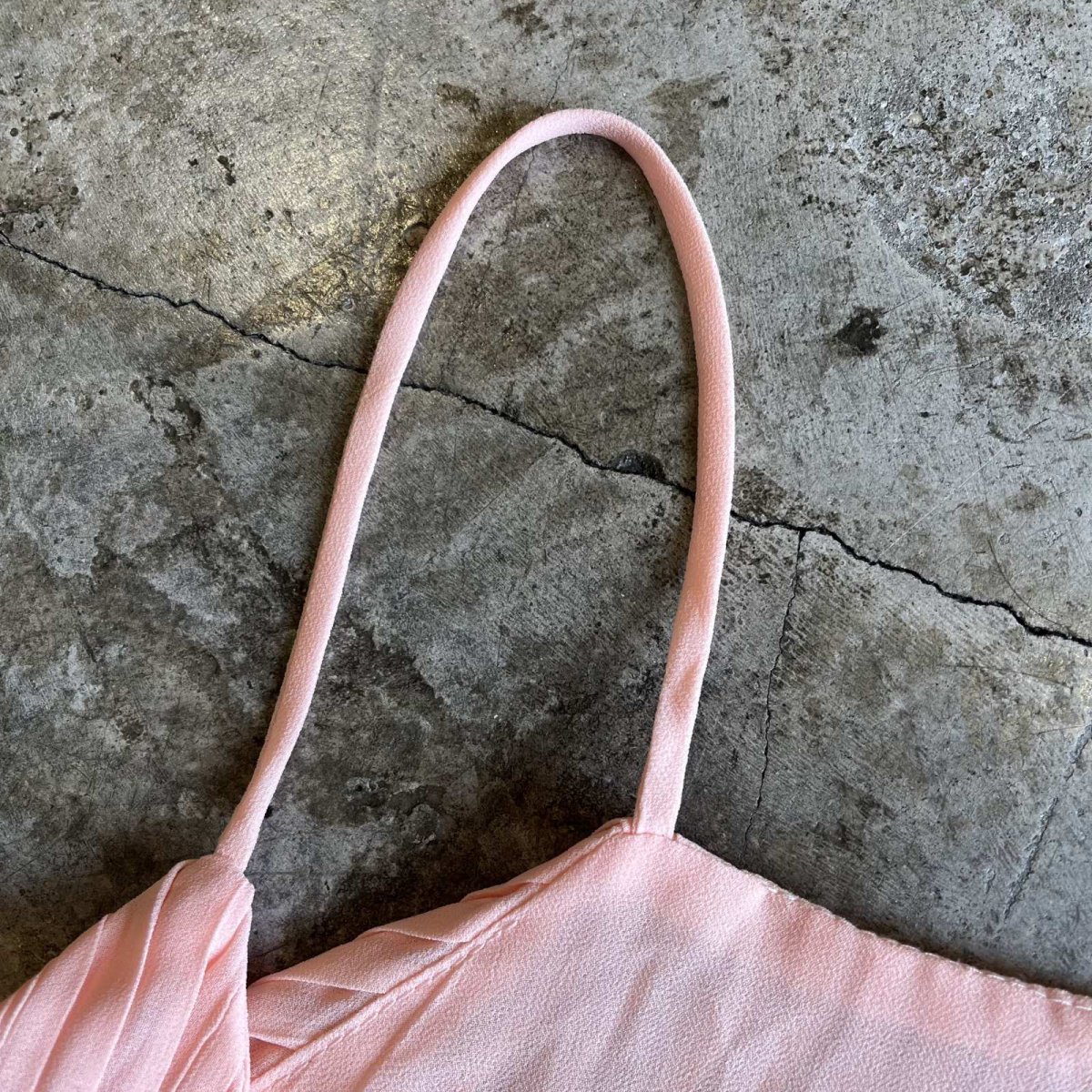 画像9: ALL OVER PLEATS DESIGN PINK COLOR CAMISOLE / Ladies M (9)