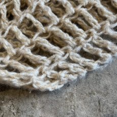 画像3: 【Wiz&Witch】×"ANNDE TSUKTTE" ONE OFF HAND KNIT LOOSE TOPS / OS (3)