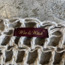 画像10: 【Wiz&Witch】×"ANNDE TSUKTTE" ONE OFF HAND KNIT LOOSE TOPS / OS (10)
