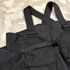 画像3: MULTI POCKET OVERALL STYLE VEST / Mens L~XL / MADE IN USA (3)