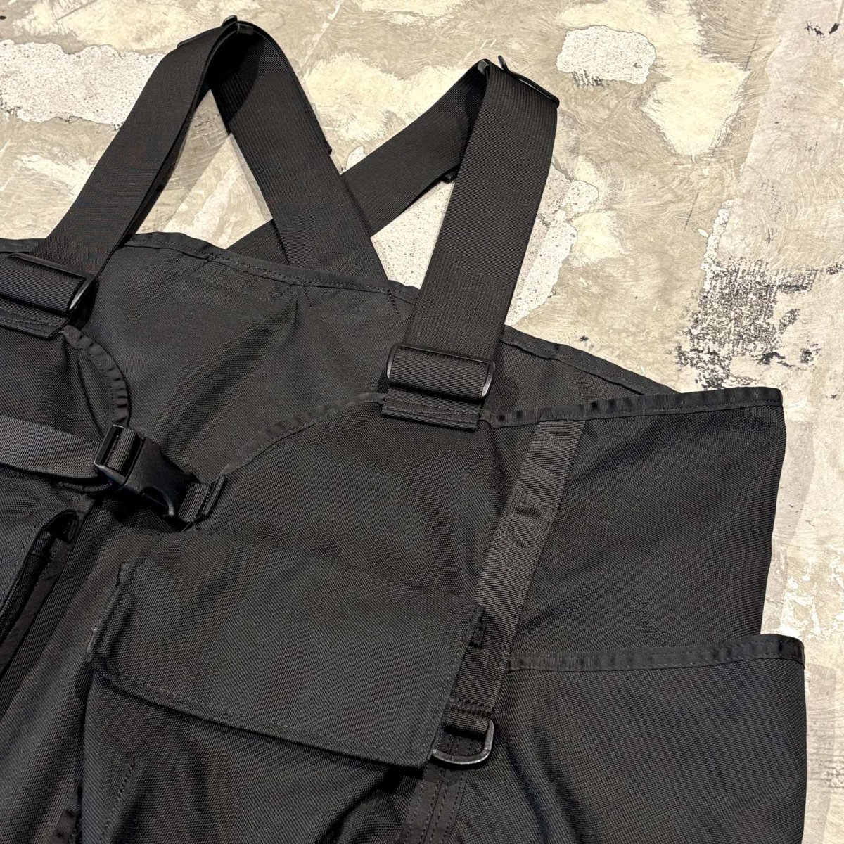 画像4: MULTI POCKET OVERALL STYLE VEST / Mens L~XL / MADE IN USA (4)