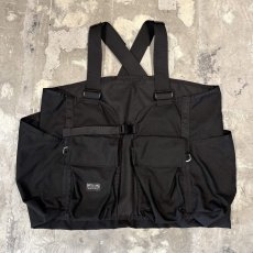 画像1: MULTI POCKET OVERALL STYLE VEST / Mens L~XL / MADE IN USA (1)