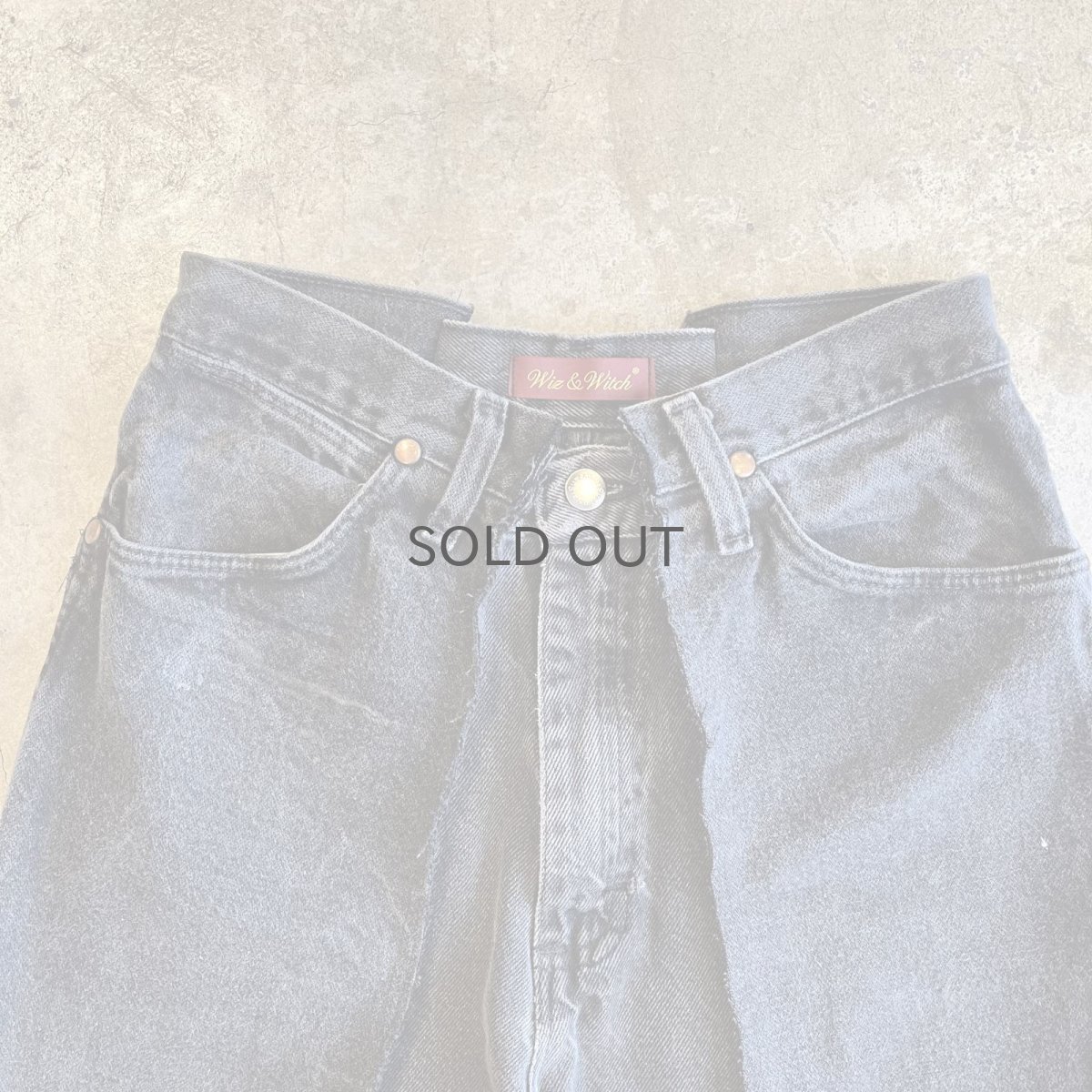 画像6: 【Wiz&Witch】 "TWINS" WIDE DENIM PANTS / W29 (6)