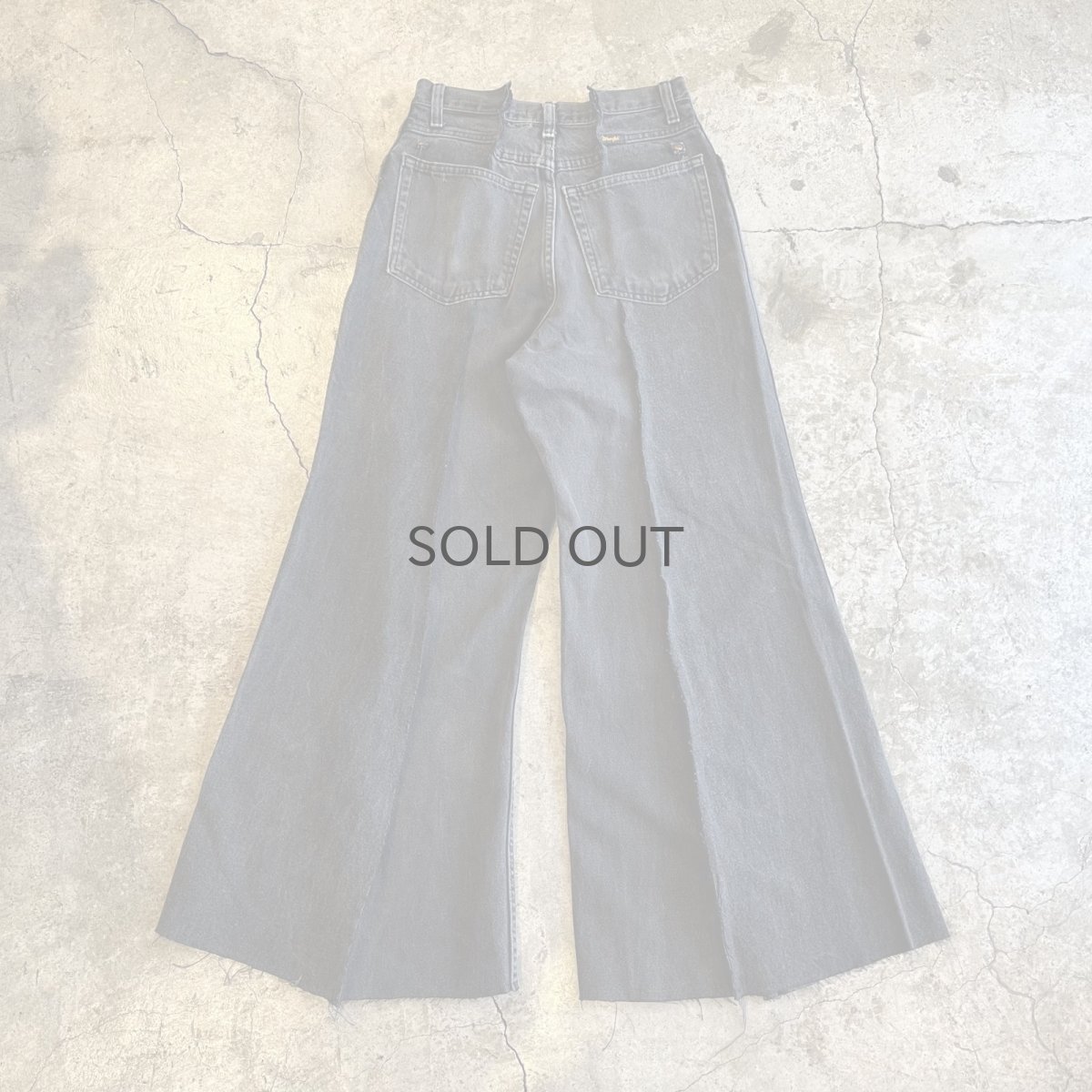 画像2: 【Wiz&Witch】 "TWINS" WIDE DENIM PANTS / W29 (2)