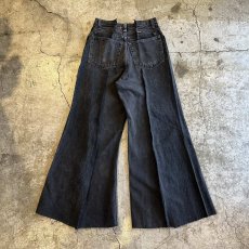 画像2: 【Wiz&Witch】 "TWINS" WIDE DENIM PANTS / W29 (2)