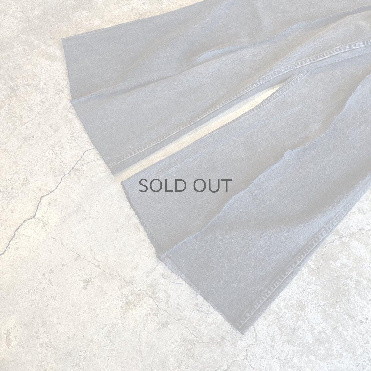 画像4: 【Wiz&Witch】 "TWINS" WIDE DENIM PANTS / W29 (4)