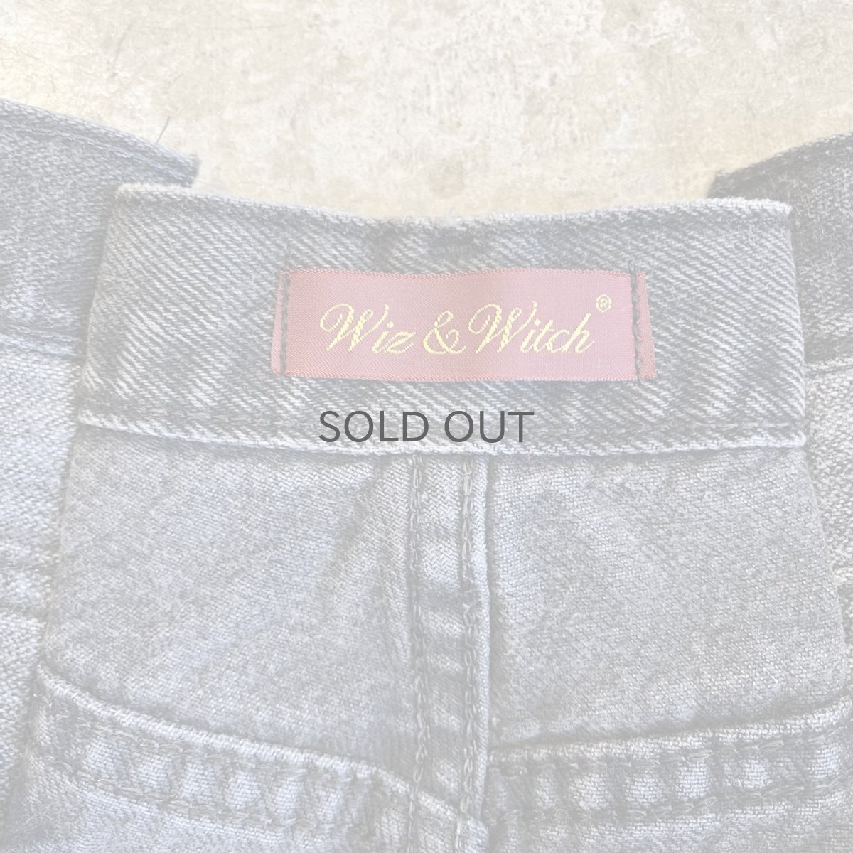 画像10: 【Wiz&Witch】 "TWINS" WIDE DENIM PANTS / W29 (10)