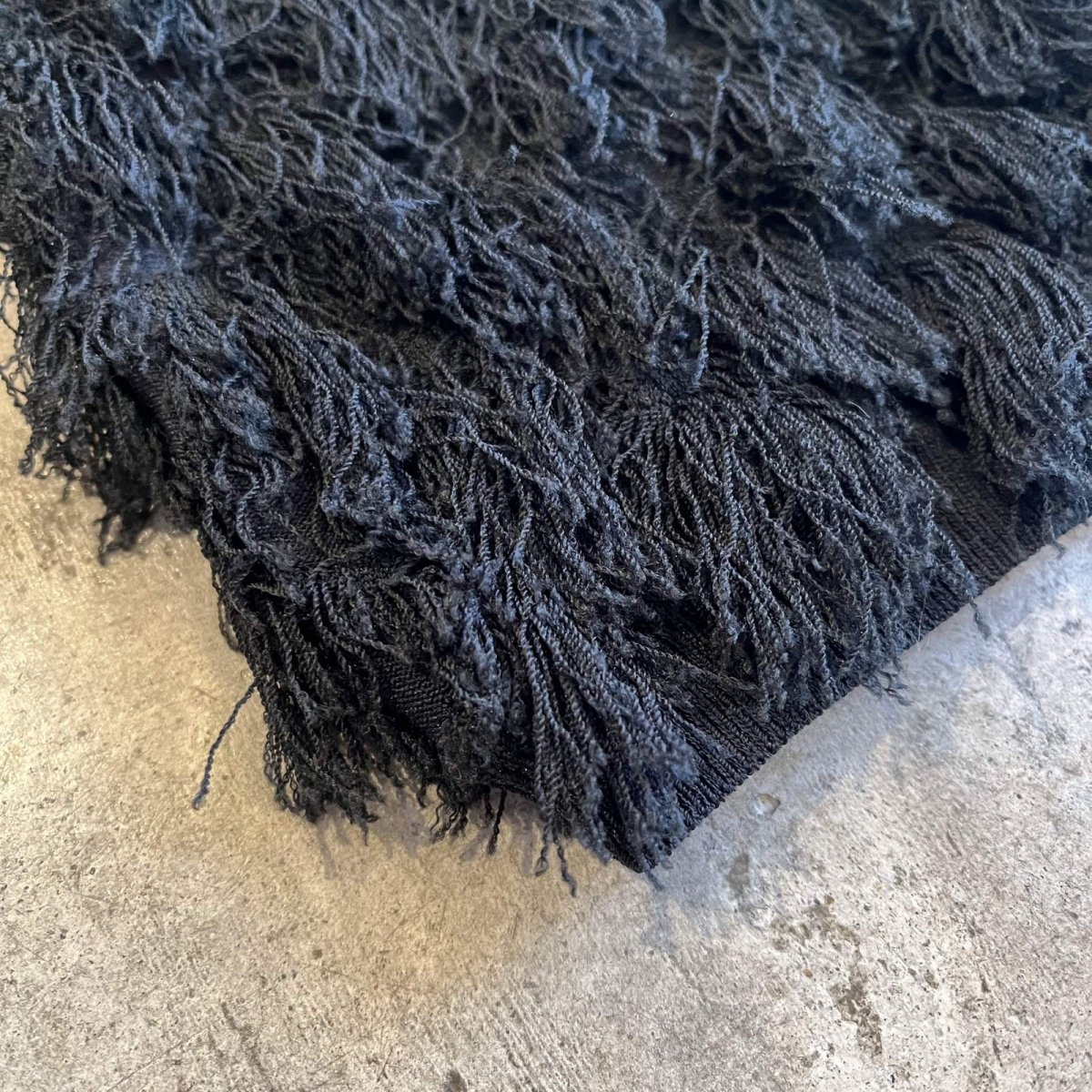 画像3: ALL OVER SHORT FRINGE BOAT NECK DESIGN TOPS / Ladies XS~S (3)