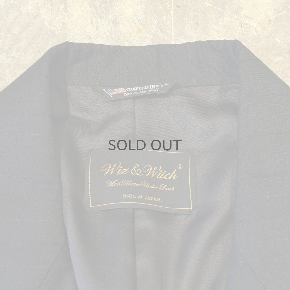 画像10: 【Wiz&Witch】"UNITED" SPORTY TAYLOR JACKET / OS (10)