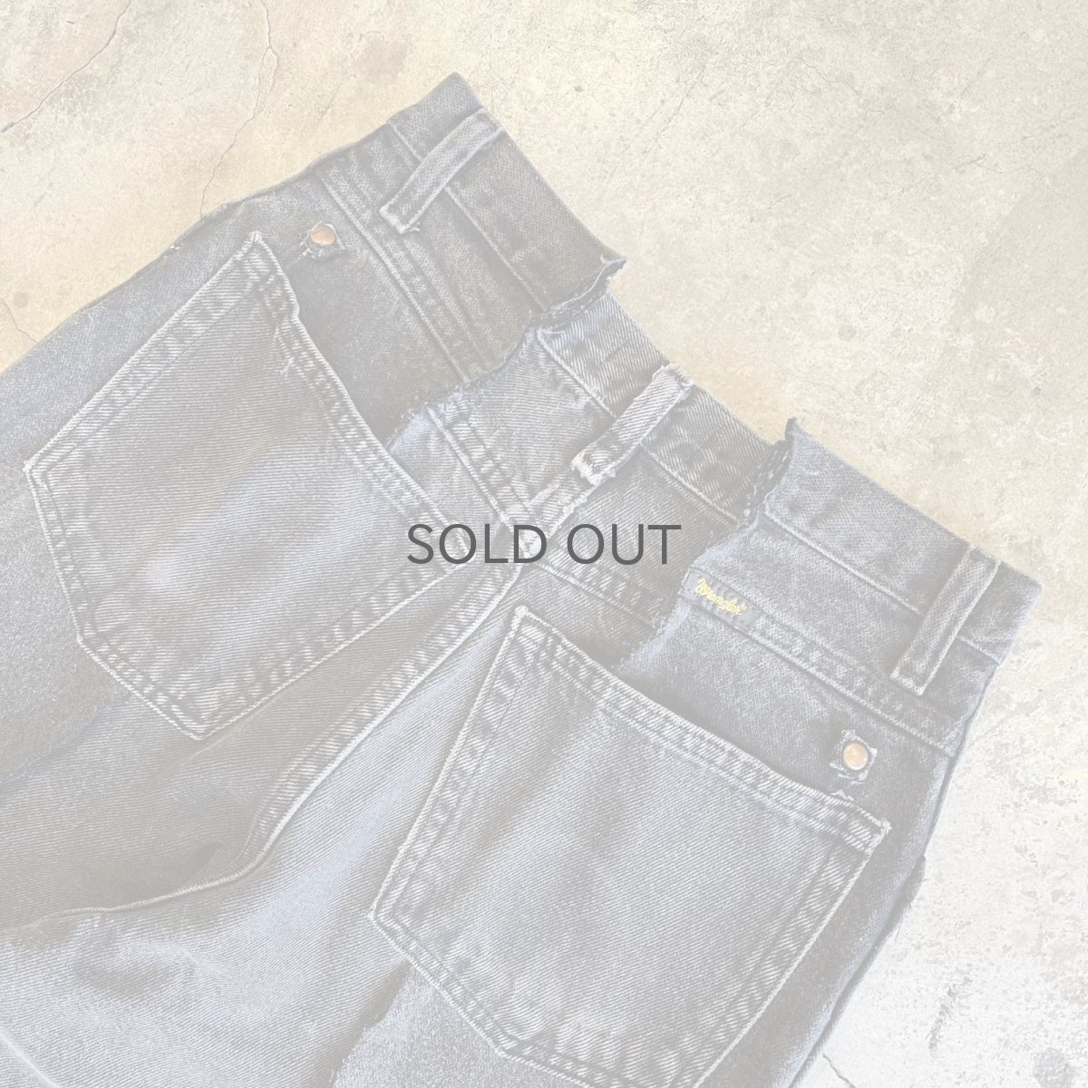 画像9: 【Wiz&Witch】 "TWINS" WIDE DENIM PANTS / W29 (9)