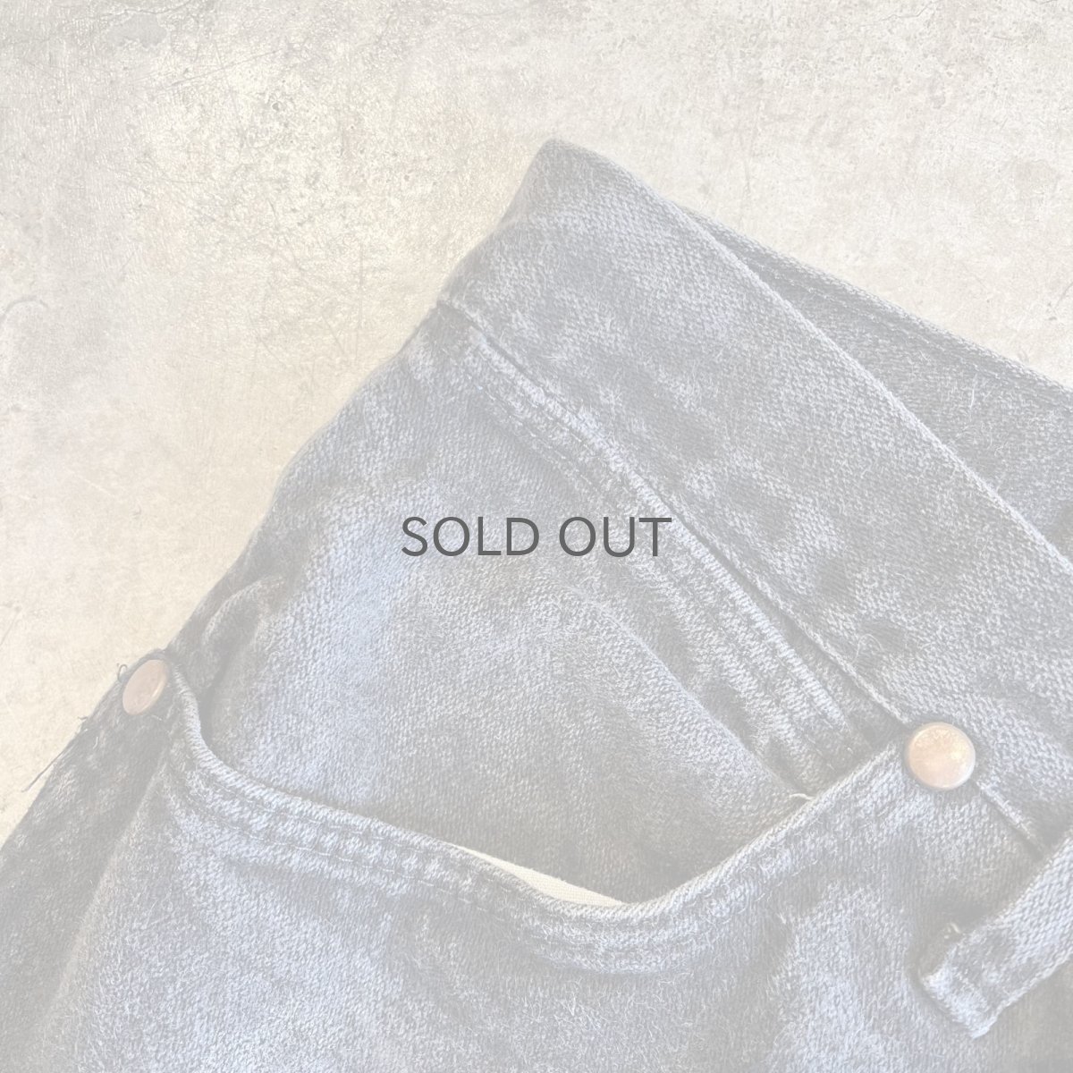 画像7: 【Wiz&Witch】 "TWINS" WIDE DENIM PANTS / W29 (7)