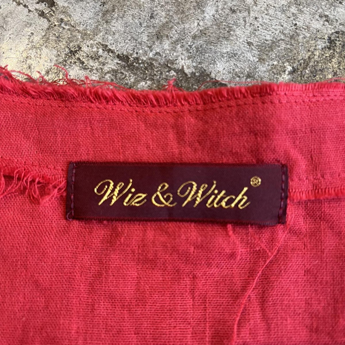 画像11: 【Wiz&Witch】"MOS" LONG SLEEVE TOPS / OS / RED (11)