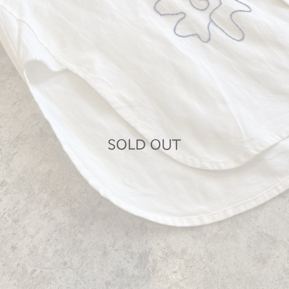 画像3: ART COLOR EMBROIDERY PATTERN LONG DESIGN L/S SHIRT / Ladies L (3)