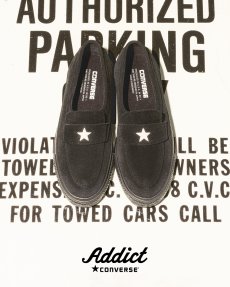 画像1: 4月10日店頭発売!!【CONVERSE ADDICT】- ONE STAR LOAFER / BLACK (1)