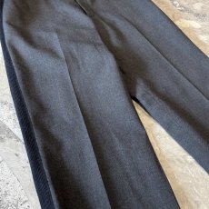 画像5: SIDE LINE WIDE SILHOUETTE SLACKS / W33 (5)