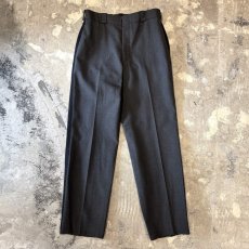 画像1: SIDE LINE WIDE SILHOUETTE SLACKS / W33 (1)