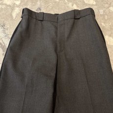 画像10: SIDE LINE WIDE SILHOUETTE SLACKS / W33 (10)