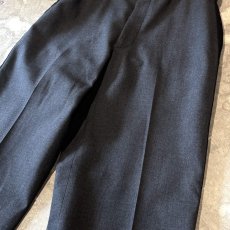 画像4: SIDE LINE WIDE SILHOUETTE SLACKS / W33 (4)