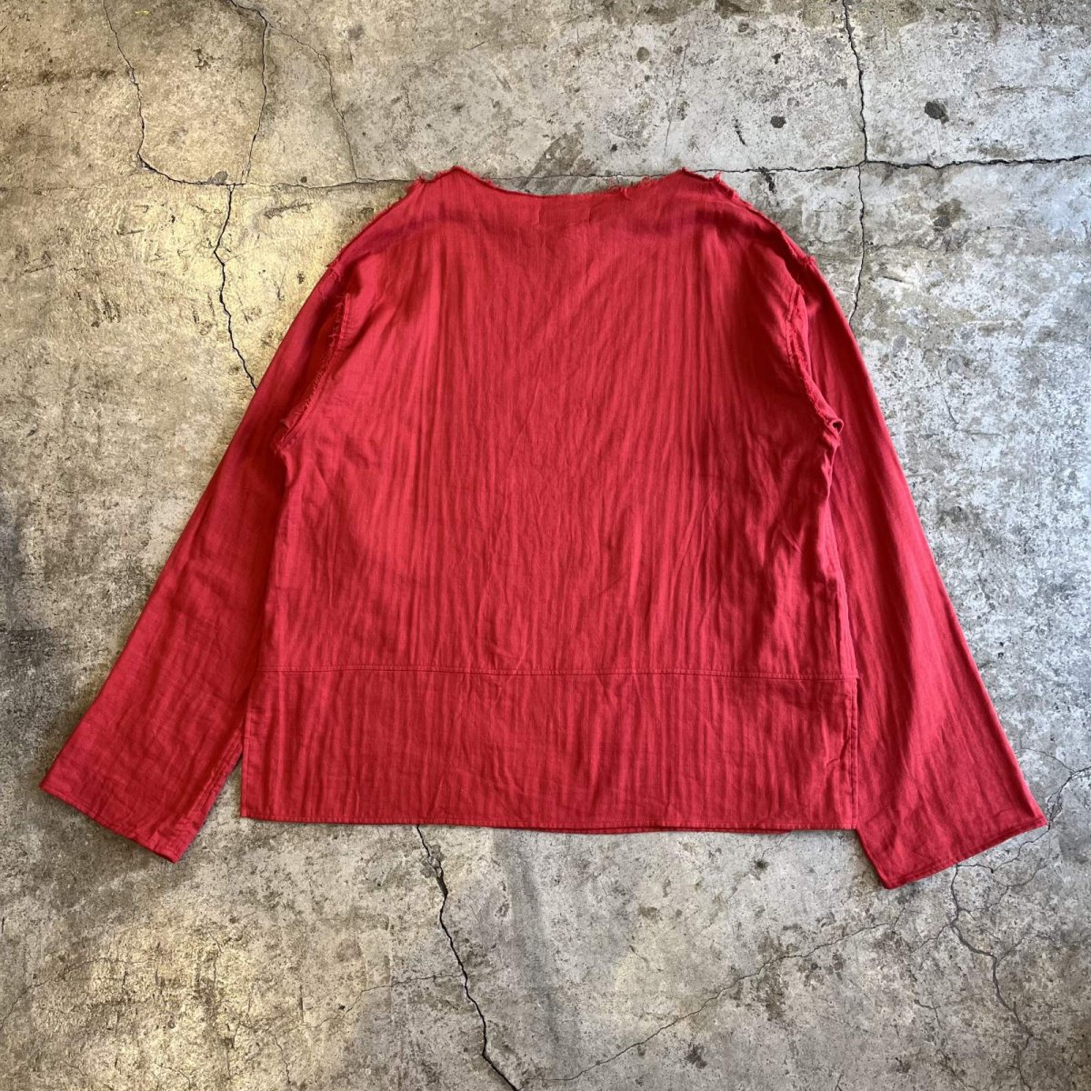 画像2: 【Wiz&Witch】"MOS" LONG SLEEVE TOPS / OS / RED (2)